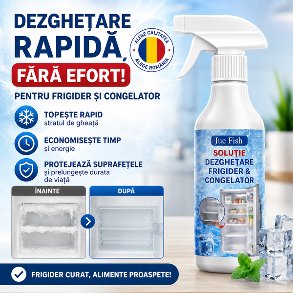 FreezeAway™ – Dezghețare Rapidă pentru Frigider și Congelator